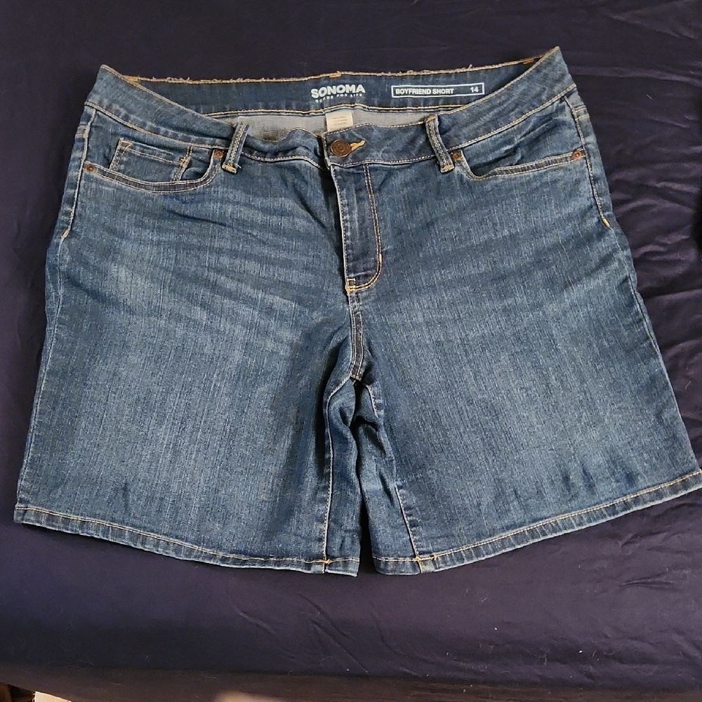 Sonoma Blue Jean Shorts Classic Denim Style